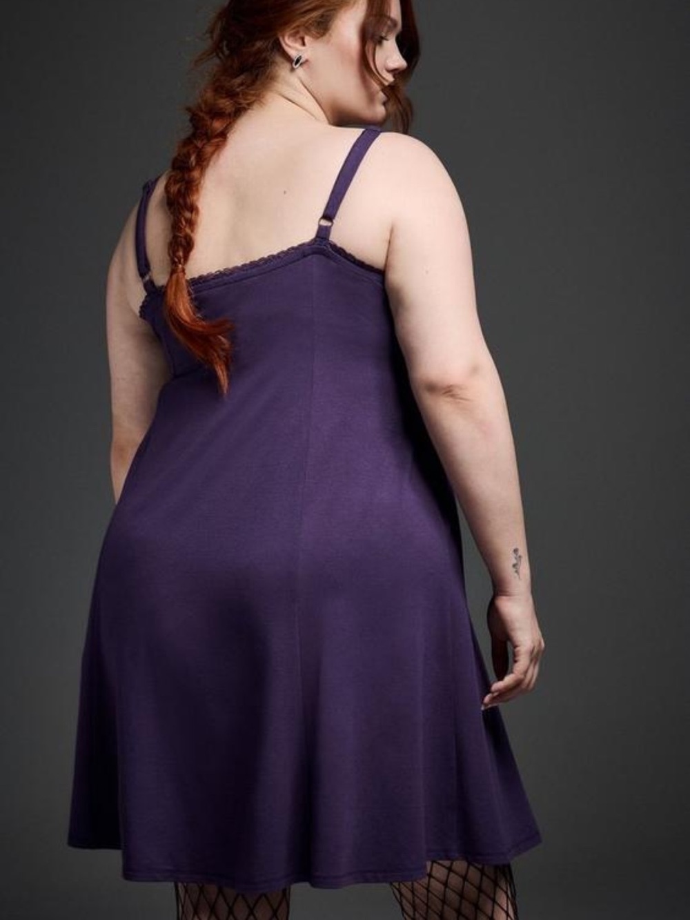 NWT Torrid Nightfall Cut Out Lace Dress - Picture 5 of 7